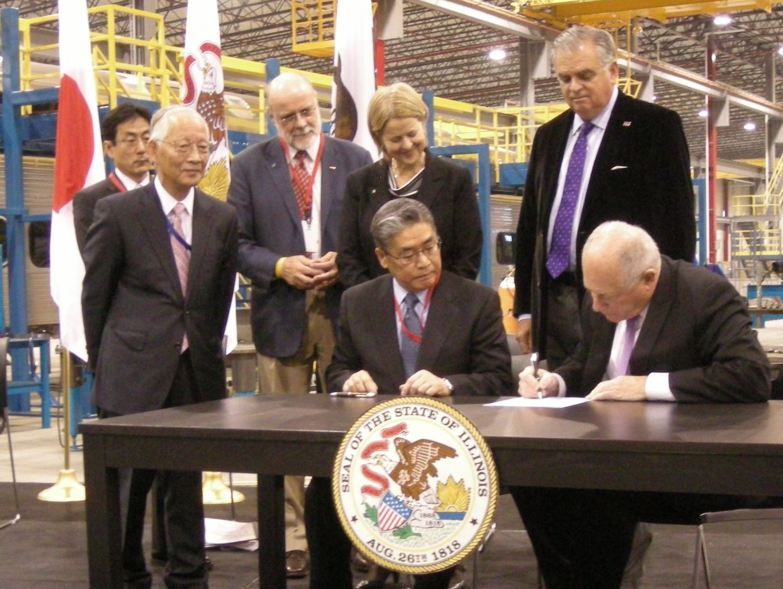 SCOA, Illinois Governor, U.S. Transporation Secretary Announce Landmark Railcar Manufacturing Contract